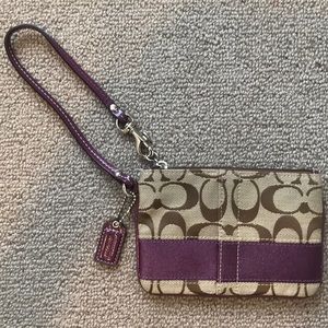 Coach Wristlet